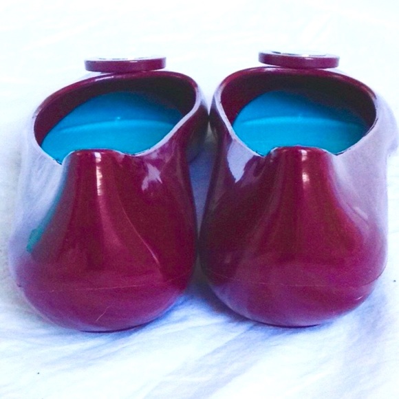 Oka-B Mary Ballet Flat in Port / Burgundy Sz 10 - Picture 7 of 8